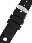 Morellato Curea de silicon, neagră Morellato Bracciano 5760187.019 M 20 mm