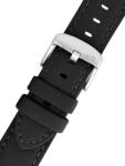 Morellato Curea neagră Morellato Capri 5761D82.019 M (material reciclat) 24 mm