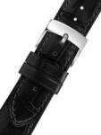 Morellato Curea neagră din piele Morellato Tiepolo M 5534D40.019 22 mm