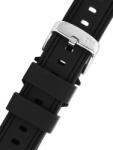 Morellato Curea din silicon, neagră Morellato Brais 5755187.019 L 22 mm