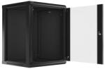 Lanberg 19" 15U falra szerelhető rackszekrény fekete (WF01-6615-10B)