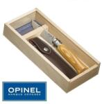 Opinel No. 8 Díszdobozos Olajfa markolatú bicska (001004)
