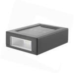 Entac ESL2W-1W Fali lámpa - Napelemes, Fekete, LED izzós