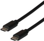 EFB-Elektronik EBUSBC-USB20CK. 3 USB-C Apa - USB-C Apa 2.0 Adat és Töltőkábel - 3 m, Fekete