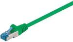 Goobay S/FTP CAT6a Patch Kábel 7.5 m - Zöld
