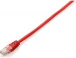 Equip S/FTP CAT6a Patch Kábel - 0, 5 m, Piros