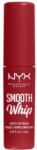 NYX Cosmetics Smooth Whip Matte Lip Cream habosított állagú rúzs a tökéletesen sima ajkakért 4 ml árnyék 14 Velvet Robe