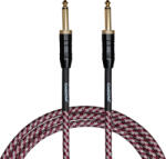Cascha Professional Line Guitar Cable Tweed Red 3 m Drept - Drept Cablu de instrument (CCP-G2SRD3)