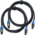 Pronomic pro-line BOXSP4-2.5 hangszórókábel Speakon-kompatibilis 2.5 m 2-darabos KÉSZLET (KST46072)