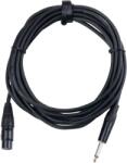 Pronomic Stage XFJ-5 mikrofonkábel XLR/jack 5 m fekete (KST30728)