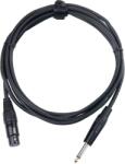 Pronomic Stage XFJ-2.5 mikrofonkábel XLR/jack 2.5 m fekete (KST30727)