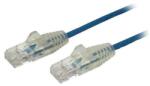 StarTech UTP CAT6 Slim Patch Kábel - 3 m, Kék