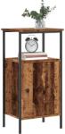 vidaXL 2 db antik fa színű szerelt fa éjjeliszekrény 41 x 31 x 80 cm (857247)