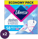 Libresse Normal Deo Fresh tisztasági betét (2x58 db)