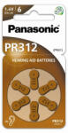 Panasonic PR312L/6LB cink-levegő elem, PR41 (6 db / bliszter) (PR312-6LB)