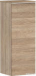 Hansgrohe Xelu Q 106, 5x40x37 cm-es 1 ajtós, jobbos fali szekrény matt fehér fogantyúval, természetes tölgy 54133700 (54133700)