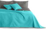 DecoKing Ágytakaró AXEL türkiz mikroszálas 170x210 DecoKing