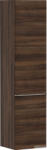 Hansgrohe Xelu Q 165x40x35 cm-es 2 ajtós, balos fali szekrény króm fogantyúval, sötét dió 54138000 (54138000)