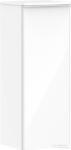 Hansgrohe Xelu Q 106, 5x40x37 cm-es 1 ajtós, balos fali szekrény matt fehér fogantyúval, fényes fehér 54127700 (54127700)