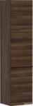 Hansgrohe Xelu Q 165x40x35 cm-es 2 ajtós, jobbos fali szekrény matt fekete fogantyúval, sötét dió 54142670 (54142670)