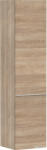 Hansgrohe Xelu Q 165x40x35 cm-es 2 ajtós, jobbos fali szekrény matt fehér fogantyúval, természetes tölgy 54141700 (54141700)