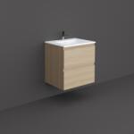 Rak Mobilier suspendat incastrabil pentru lavoar, Joy, 60 cm stejar deschis, Rak (JOYWH060SOK)