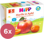 HiPP 6x HIPP BIO Almák sárgabarackkal 4x100 g, a befejezett 4. - 6. hónaptól