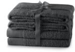 AmeliaHome Törölköző AMARI - AMELIAHOME grafitszürke 2*70x140+4*50x100 AmeliaHome