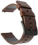  Xiaomi Watch S3 okosóra szíj - Tactical 308 - barna bőr szíj (22 mm szíj szélesség) - tokgalaxis