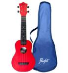 MSA Flight TUS-35 RD - piros színű szoprán utazó ukulele