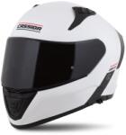 Cassida Aero Solid Zárt Bukósisak Napszemüveggel, Pinlock előkészítéssel + Ajándék sötétített plexi (Fehér)