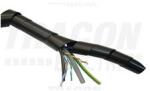 TRACON Vezetékspirál lapos 10m natúr 12-50mm TRACON - KSPI-8N (KSPI-8N)