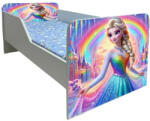  Pat Copii Frozen Rainbow Model Sleepy 2-16 ani Cu Saltea Inclusa 180x80 Cm Ptv6557 (PTV6557)