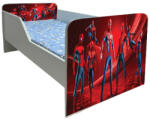  Pat Copii Spiderman 3 Model Sleepy 2-12 ani Cu Saltea Inclusa 160x80 Cm Ptv6401 (PTV6401)