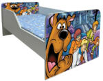  Pat Copii Scooby Doo Model Sleepy 2-8 ani Cu Saltea Inclusa 140x70 Cm Ptv6243 (PTV6243)