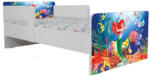  Pat Copii Ariel 3 Cu Paravane Dubla Protectie si Cu Saltea Inclusa 160x80 Cm Ptv6908 (PTV6908)