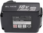 VHBW Elektromos kéziszerszámgép akkumulátor Makita 194309-1, 194230-4, 194205-3, 194204-5 - 4000 mAh, 18 V, Li-Ion (800110661)