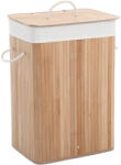 SongmicsHome Coș de rufe de bambus DORA, 72L, maro natural