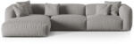 Micadoni Coltar modular Martina cu colt pe partea stanga si tapiterie din tesatura structurala (MIC_LC_169_F1_MARTINA5)
