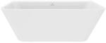 Roca Sal fal mellé szerelhető fűrdőkád 165x75 cm négyszögletes fehér A248688000 (A248688000)