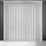 EUROFIRANY Belissa fényáteresztő függöny Fehér 300x300 cm