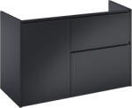 Roca Gap Pro szekrény 98.5x45.1x63.5 cm mosdókagyló alá akasztható fekete A857905532 (A857905532)