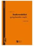 Pátria Nyomtatvány Szakrendelési gyógykezelési napló 100 lapos könyv A/4 álló (a.3510-173/a) - irodaszer