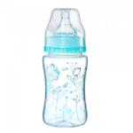 BabyOno Csecsemő kólika elleni cumisüveg széles nyakú 240 ml - Zöld