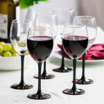 Altom Design Royal Leerdam Onyx vörösboros pohár készlet - 6 darabos 330 ml (IMO-ALT-0103006262-795488)