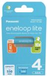 Panasonic BK-4LCCE/4BE AAA/mikro 550mAh Ni-MH akkumulátor 4db/csomag (BK-4LCCE/4CP) - lenser