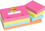 3M Öntapadó jegyzettömb, 38x51 mm, 12x100 lap, 3M POSTIT "Poptimistic", vegyes színek (7100259506)