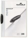 DURABLE Gyorsfűző, klipes, A4, DURABLE "Swingclip® 30", fekete (226001) - tonerpiac