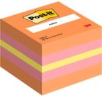3M Öntapadó jegyzettömb, 51x51 mm, 400 lap, 3M POSTIT, pink (7100172395) - tonerpiac