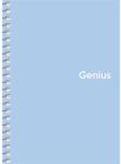 Shkolyaryk Publishing House Spirálfüzet, kockás, A6, 80 lap, PP borító, SHKOLYARYK "Genius Pastel", vegyes (A6-080-6805K)